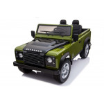 Elektrické autíčko Land Rover Defender - nelakované - zelené